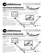 Preview for 1 page of HammockSource Large Tri-Beam Quick Manual