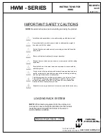 Предварительный просмотр 2 страницы Hammond Manufacturing HWM Series Instructions Manual