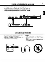 Предварительный просмотр 19 страницы Hammond A-162 Owner'S Manual