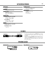 Preview for 11 page of Hammond EXP-250 Owner'S Manual