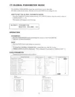 Предварительный просмотр 37 страницы Hammond GM-1000 Operation Manual