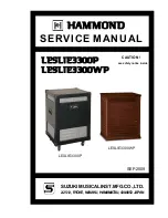 Hammond Leslie 3300 P Service Manual preview