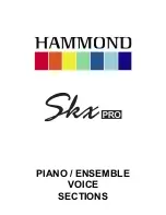 Preview for 253 page of Hammond Skx PRO Reference Manual