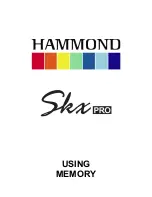 Preview for 687 page of Hammond Skx PRO Reference Manual