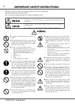 Preview for 2 page of Hammond SKX Owner'S Manual