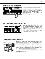 Preview for 31 page of Hammond XK-5 Owner'S Playing Manual