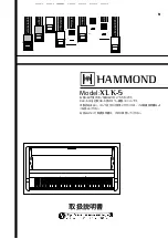 Preview for 9 page of Hammond XLK-5 Owner'S Manual