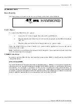 Preview for 3 page of Hammond XPK-100 Quick Features Manual