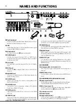 Preview for 4 page of Hammond XPK-130G Owner'S Manual