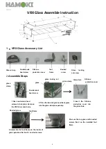 HAMOKI VRX Glass Assemble Instruction предпросмотр