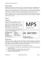 Предварительный просмотр 7 страницы Hampshire Controls MPS Operating Instructions Manual