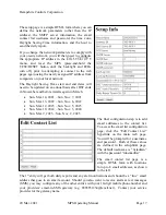 Preview for 18 page of Hampshire Controls MPS Operating Instructions Manual