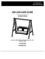 HAMPTON BAY 000 000 000 Use And Care Manual preview