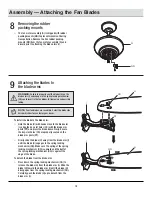 Предварительный просмотр 14 страницы HAMPTON BAY 0000000000 Use And Care Manual