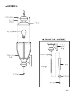 Preview for 5 page of HAMPTON BAY 046335904255 Instruction Manual