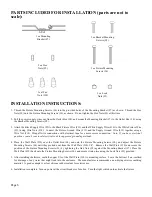 Предварительный просмотр 6 страницы HAMPTON BAY 046335904255 Instruction Manual