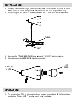 Preview for 3 page of HAMPTON BAY 046335946743 Instruction Manual