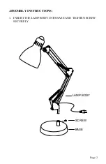 Preview for 3 page of HAMPTON BAY 050276982876 Instruction Manual