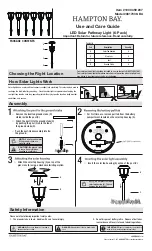 HAMPTON BAY 0817039-BA Use And Care Manual preview