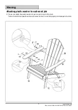 Preview for 5 page of HAMPTON BAY 100-150-1159 Use And Care Manual