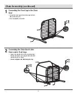 Preview for 6 page of HAMPTON BAY 100 643 3468 Use And Care Manual