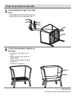 Предварительный просмотр 7 страницы HAMPTON BAY 100 643 3468 Use And Care Manual