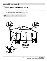 Предварительный просмотр 11 страницы HAMPTON BAY 1000 131 505 Use And Care Manual