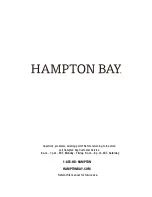 Предварительный просмотр 14 страницы HAMPTON BAY 1000 131 505 Use And Care Manual