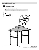 Предварительный просмотр 17 страницы HAMPTON BAY 1000 812 320 Use And Care Manual