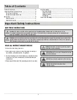 Preview for 2 page of HAMPTON BAY 1001 073 619 Use And Care Manual