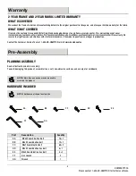 Preview for 3 page of HAMPTON BAY 1001 186 714 Use And Care Manual