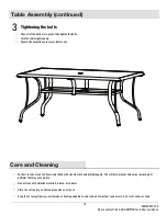 Preview for 19 page of HAMPTON BAY 1001 186 714 Use And Care Manual