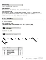 Preview for 3 page of HAMPTON BAY 1001 215 082 Use And Care Manual