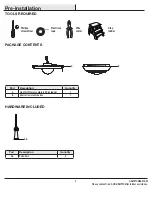 Предварительный просмотр 3 страницы HAMPTON BAY 1001 352 573 Use And Care Manual