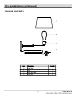 Preview for 4 page of HAMPTON BAY 1001 653 447 Use And Care Manual