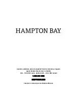 Preview for 24 page of HAMPTON BAY 1001 653 447 Use And Care Manual