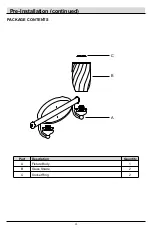 Предварительный просмотр 4 страницы HAMPTON BAY 1001255122 Use And Care Manual