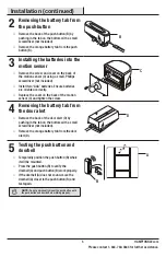 Предварительный просмотр 5 страницы HAMPTON BAY 1001411378 Use And Care Manual