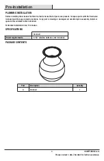 Предварительный просмотр 3 страницы HAMPTON BAY 1001411387 Use And Care Manual