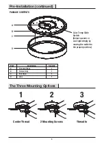 Preview for 4 page of HAMPTON BAY 1001516521 Use And Care Manual