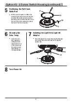 Preview for 8 page of HAMPTON BAY 1001516521 Use And Care Manual