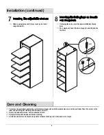 Preview for 8 page of HAMPTON BAY 1001810443 Use And Care Manual