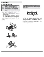 Preview for 6 page of HAMPTON BAY 1002 175 424 Use And Care Manual