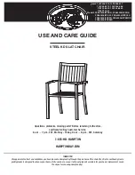 HAMPTON BAY 1002 556 310 Use And Care Manual preview