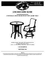 HAMPTON BAY 1002 691 866 Use And Care Manual preview