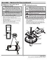 Предварительный просмотр 9 страницы HAMPTON BAY 1002 711 135 Use And Care Manual