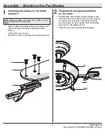 Предварительный просмотр 13 страницы HAMPTON BAY 1002 711 135 Use And Care Manual