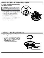 Предварительный просмотр 10 страницы HAMPTON BAY 1002 711 610 Use And Care Manual