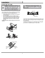 Preview for 6 page of HAMPTON BAY 1002 722 088 Use And Care Manual