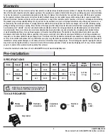 Preview for 3 page of HAMPTON BAY 1002 966 436 Use And Care Manual